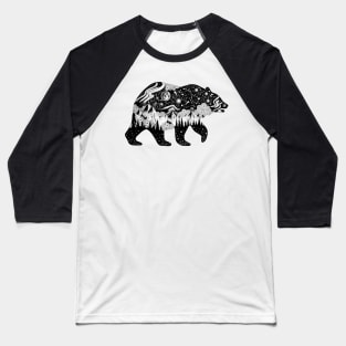 bear with mountains Baseball T-Shirt